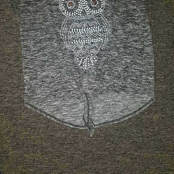 Beaded Owl Print Tshirt - Picture 2 of 3